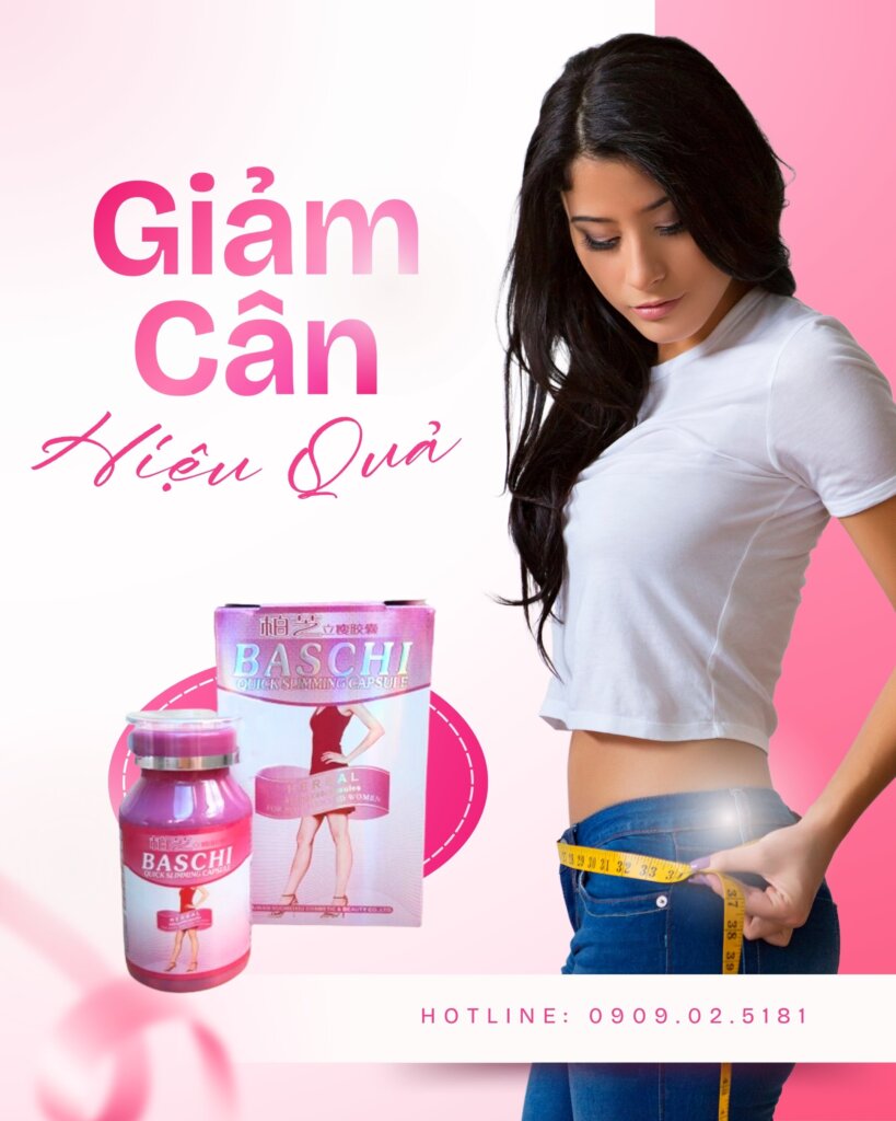 Nhà thuốc giảm cân: Thuốc giảm cân baschi Hồng hấp dẫn